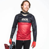 iXS Trigger X Long Sleeve Jersey - Night Red/Black