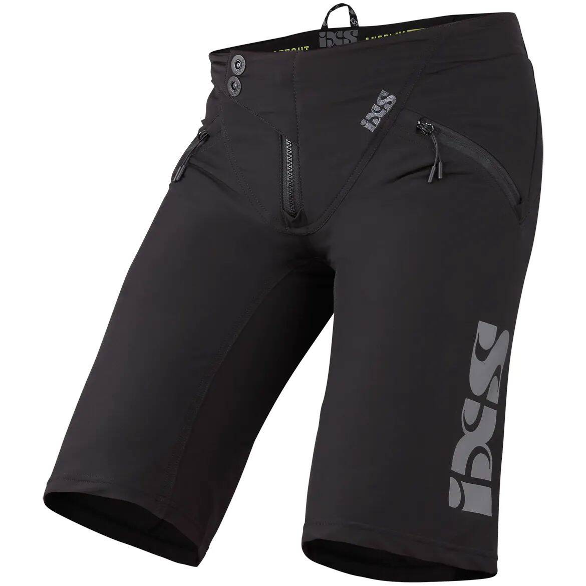 iXS Trigger Shorts - Black/Graphite