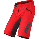 iXS Trigger Shorts - Red/Graphite