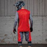 iXS Trigger Shorts - Red/Graphite