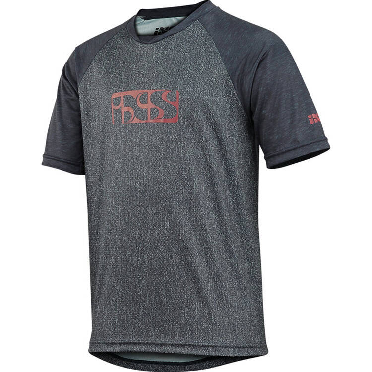 iXS Flow Kids Jersey - Graphite/Black