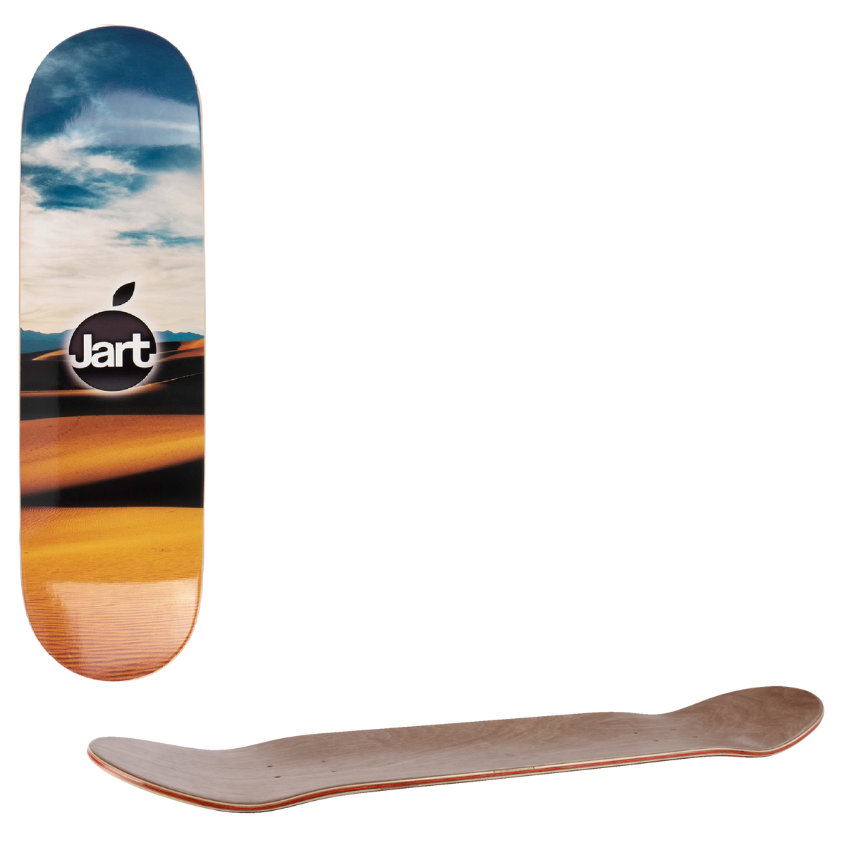 Jart Orange HC Skateboard Deck - 8