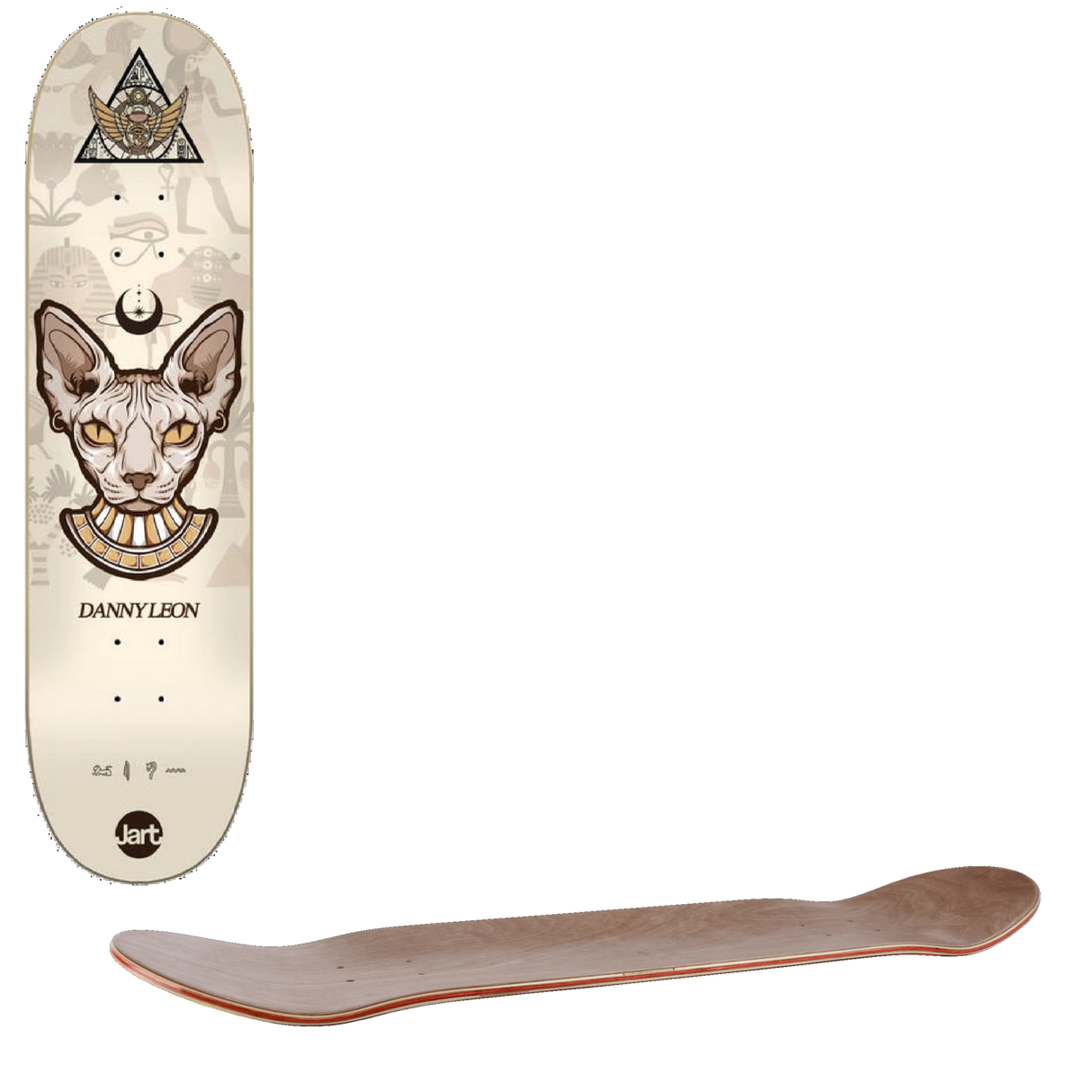 Jart Danny Leon Skateboard Deck - Sphynx 8.375''