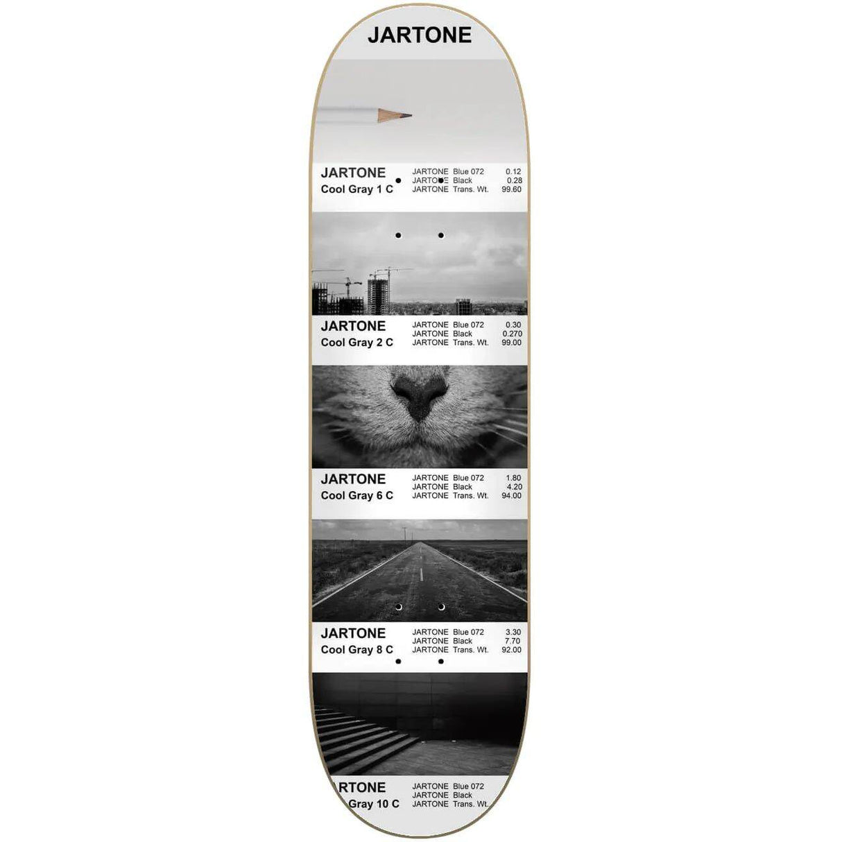 Jart Jartone Skateboard Deck - 8.375''