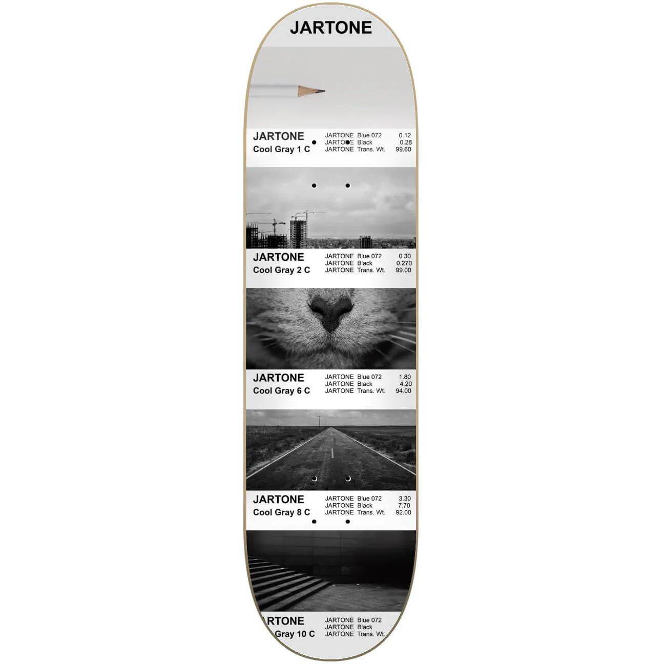 Jart Jartone Skateboard Deck - 8.375''