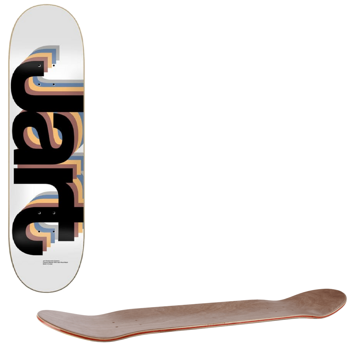 Jart Multipla Skateboard Deck - 8.75''