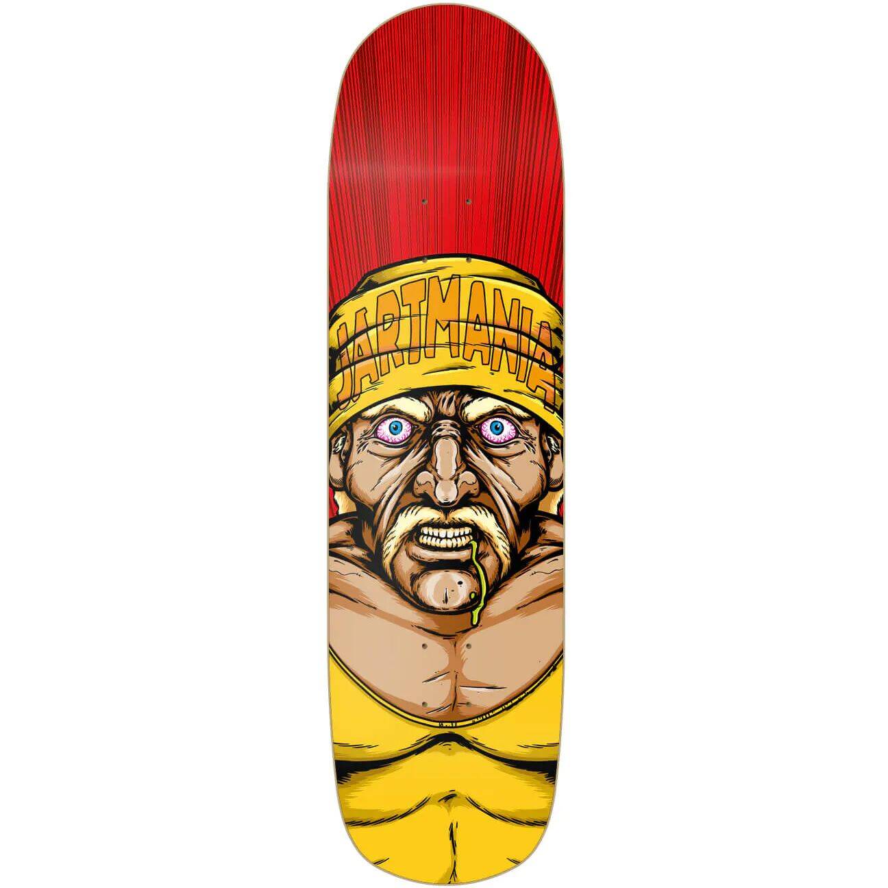 Jart Pool Before Death Skateboard Deck - Hulk Hogan 8.5''