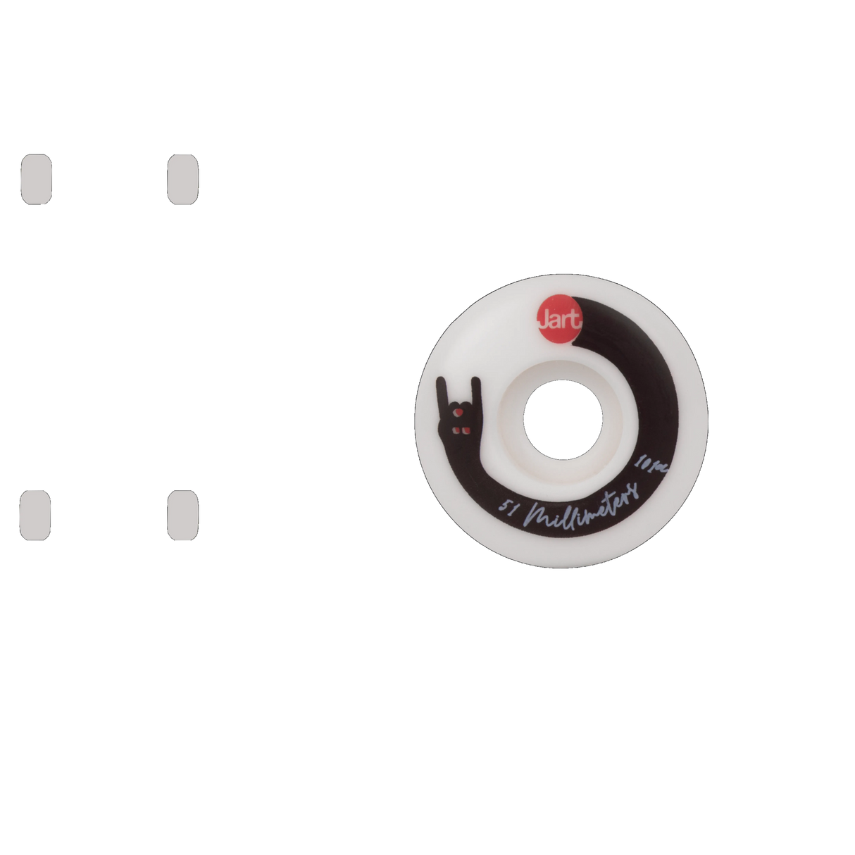 Jart Skate Or Die Skateboard Wheels - 51mm