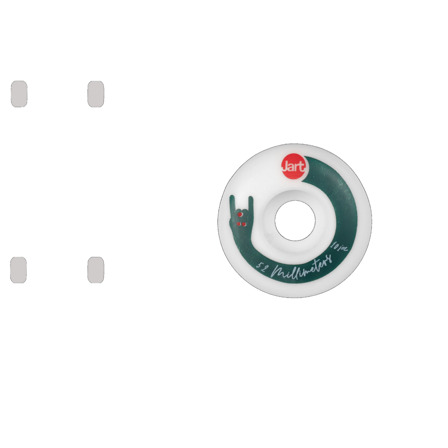Jart Skate Or Die Skateboard Wheels - 52mm