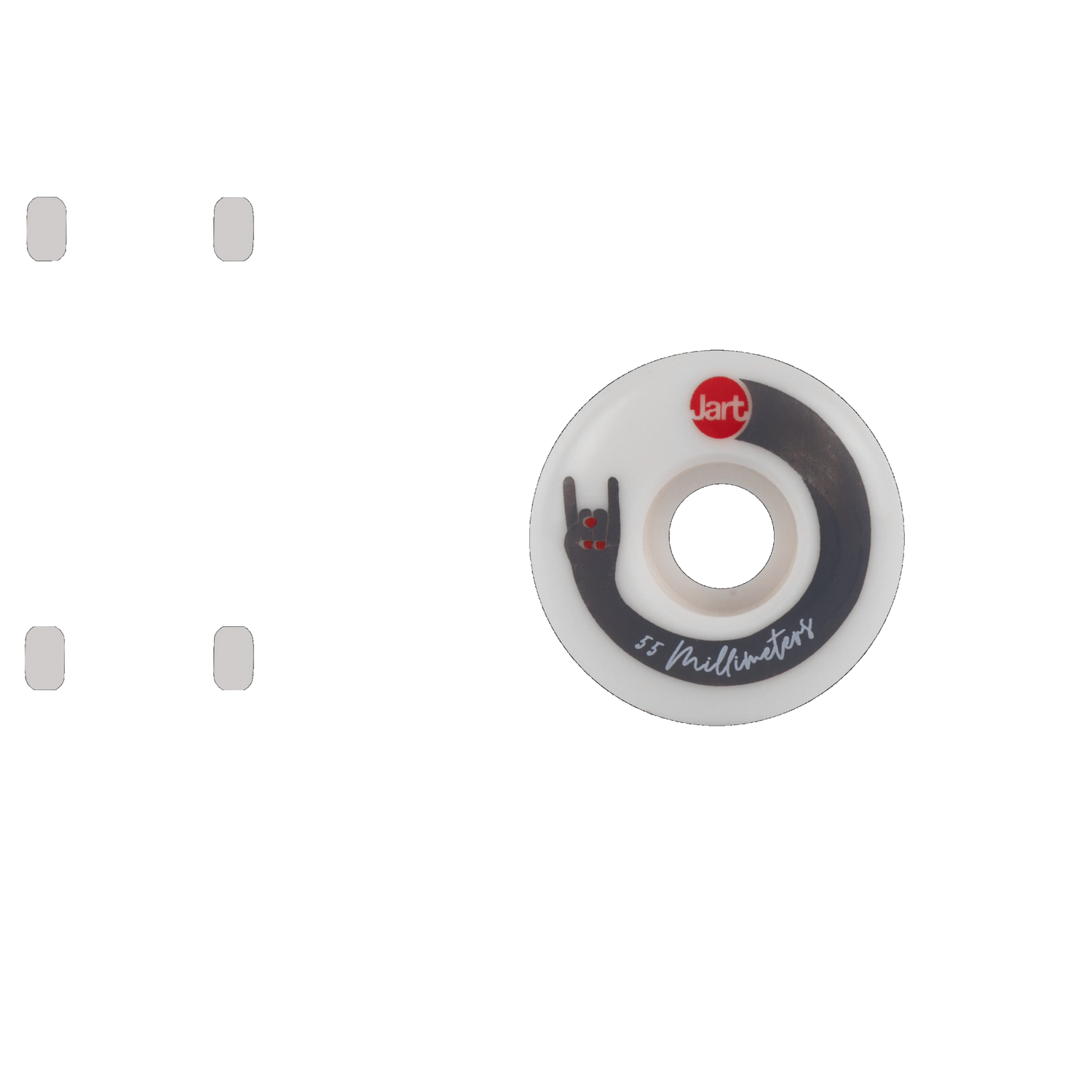 Jart Skate Or Die Skateboard Wheels - 55mm