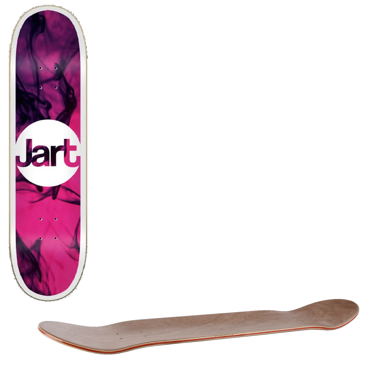 Jart Tie Dye Skateboard Deck - 7.87''