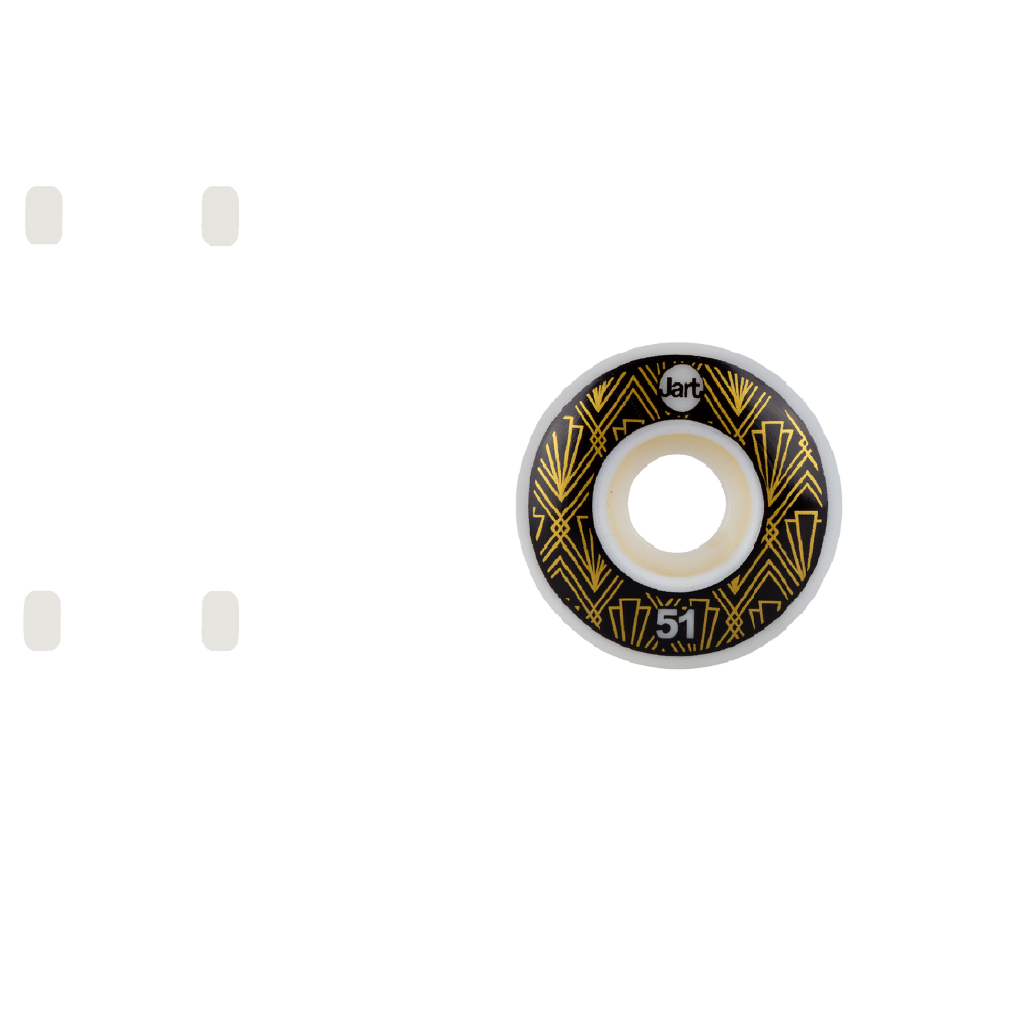 Jart Art Deco Skateboard Wheels - 51mm