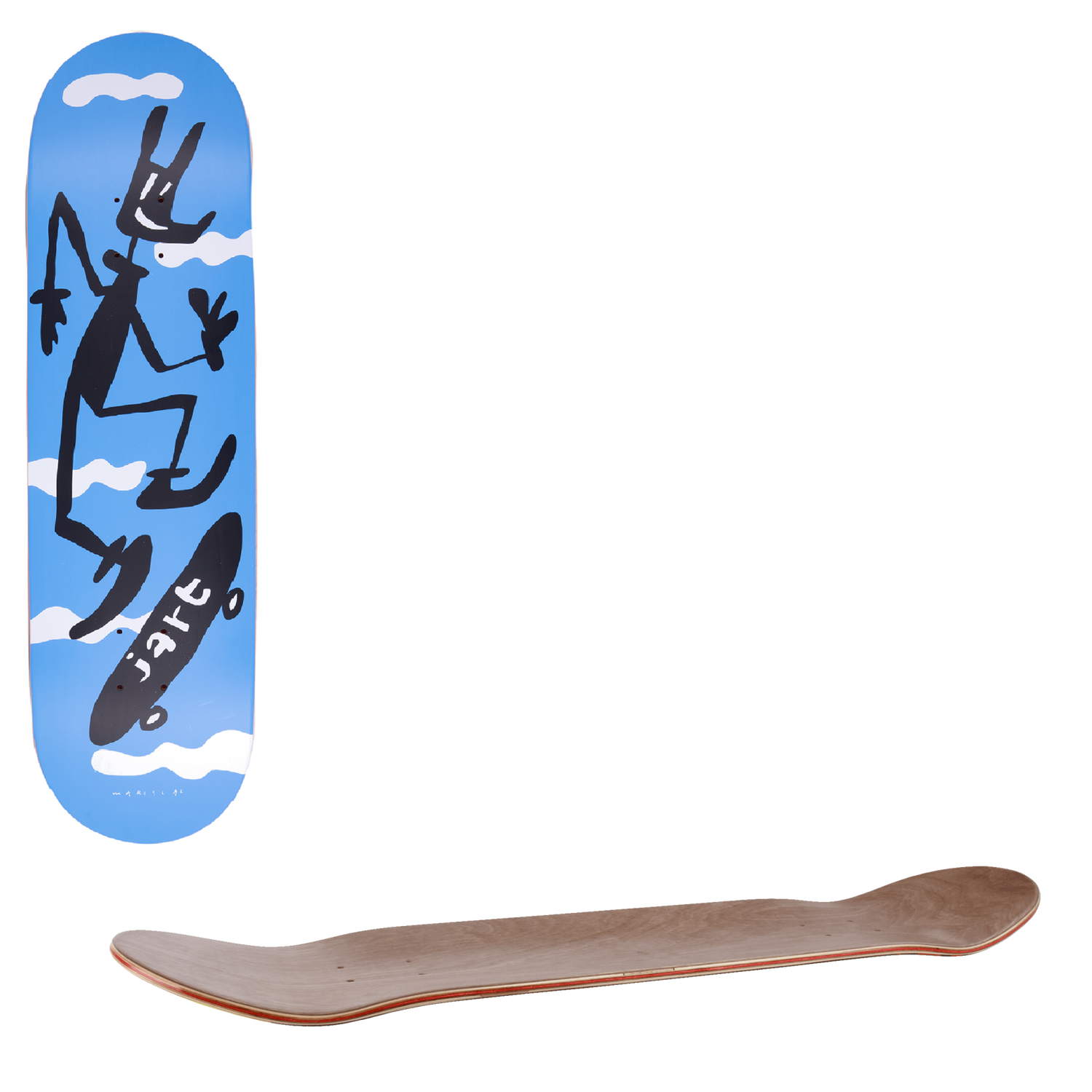 Jart x Mariscal Skateboard Deck - 8.125"