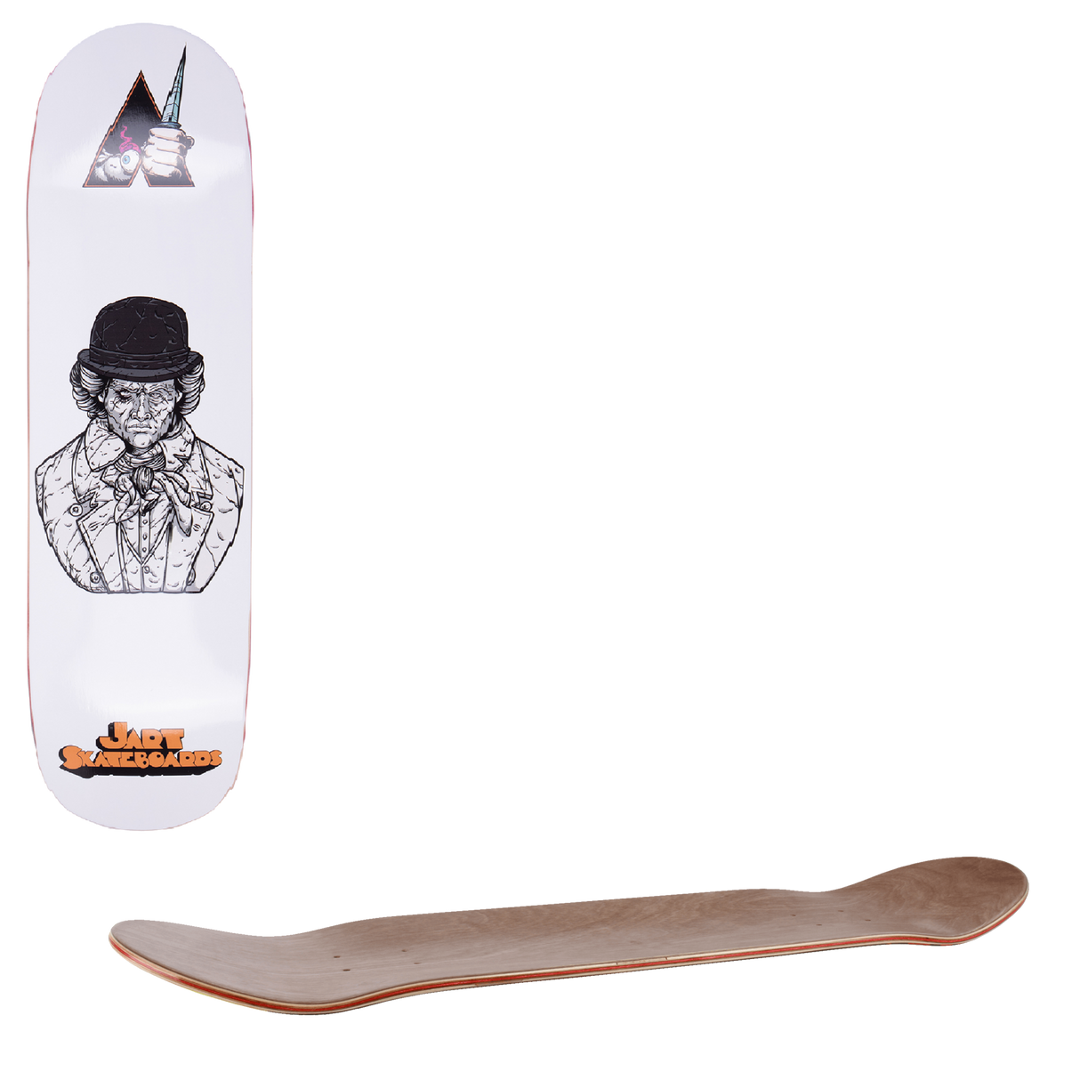 Jart Pool Before Death Skateboard Deck - Clockwork 8.625"