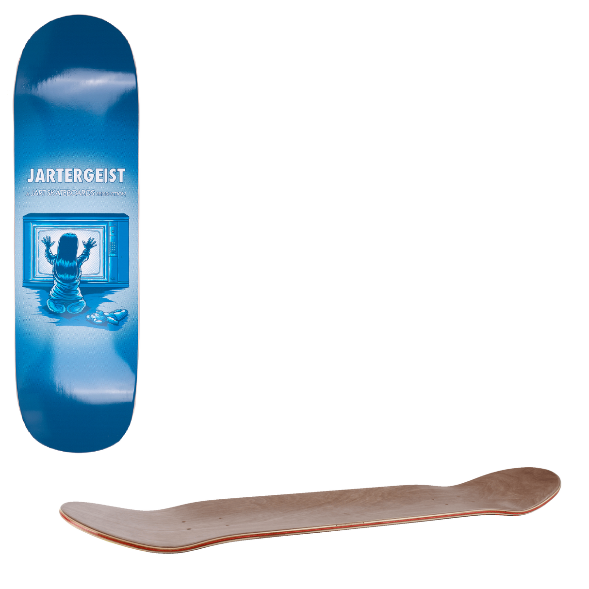 Jart Pool Before Death Skateboard Deck - Jartergeist 8.875"