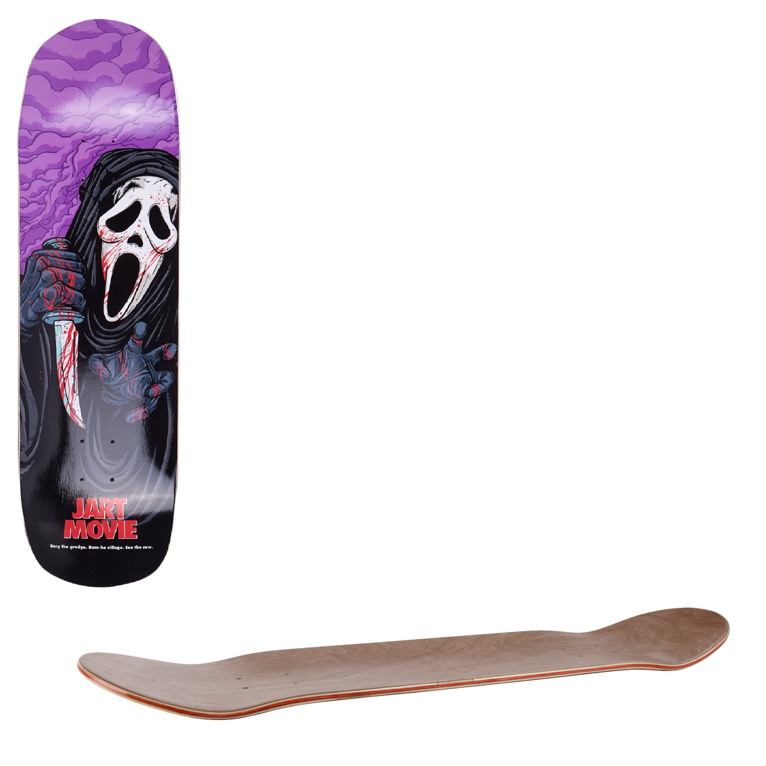 Jart Pool Before Death Skateboard Deck - Movie 8.375"