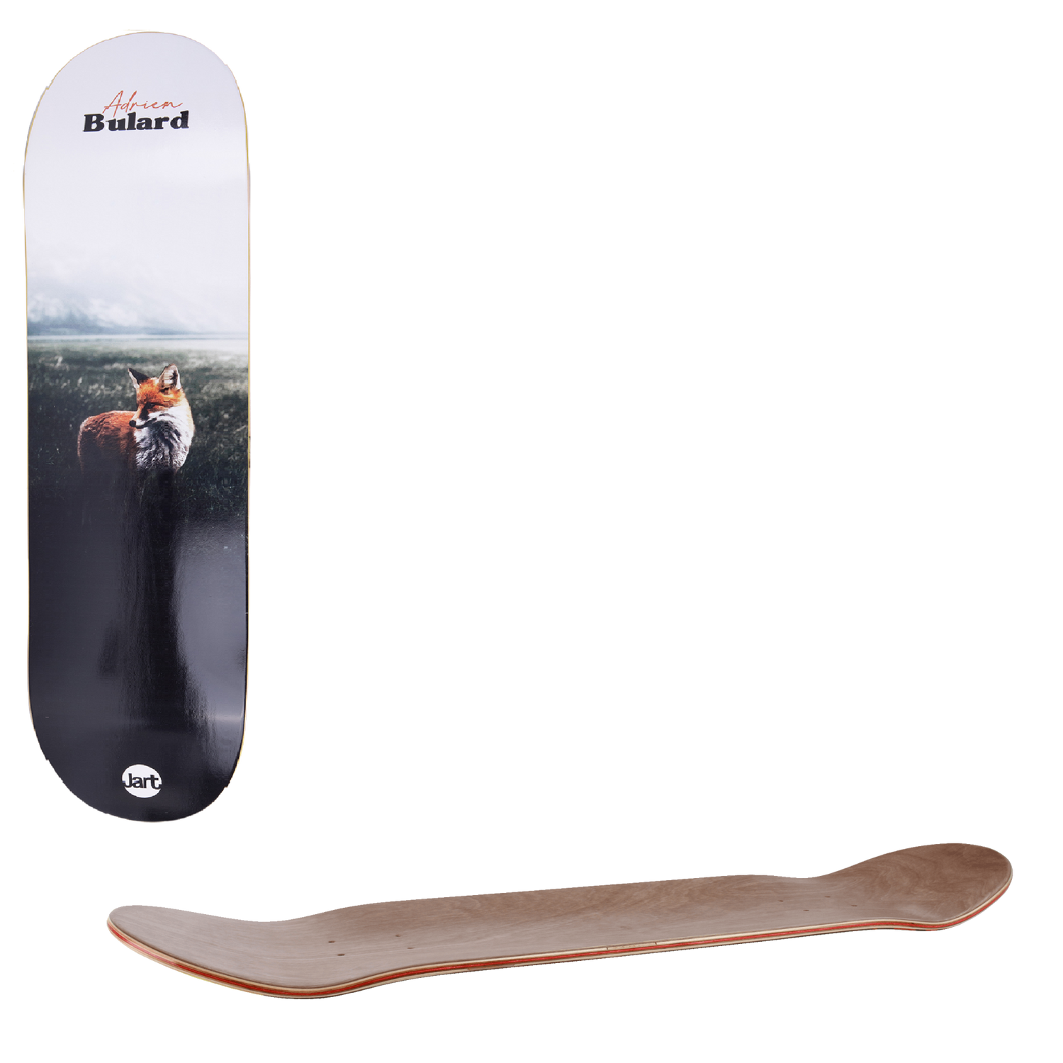 Jart Red Fox Skateboard Deck - Bulard 8.125"