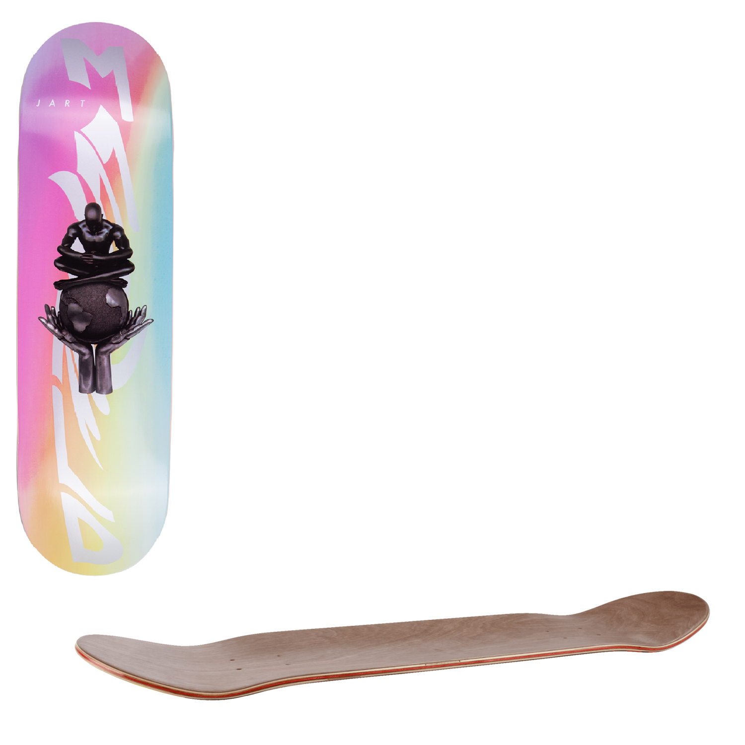 Jart Sculptural Skateboard Deck - 8.375"