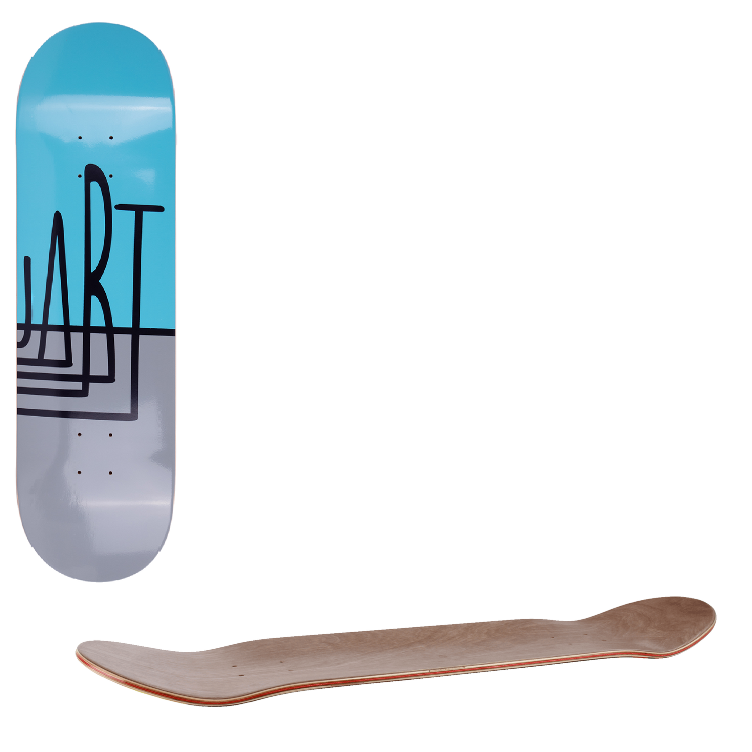 Jart Shadow Skateboard Deck - 8.125"