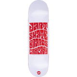 Jart Woodstock Custom Skateboard - White/Red 8.375"
