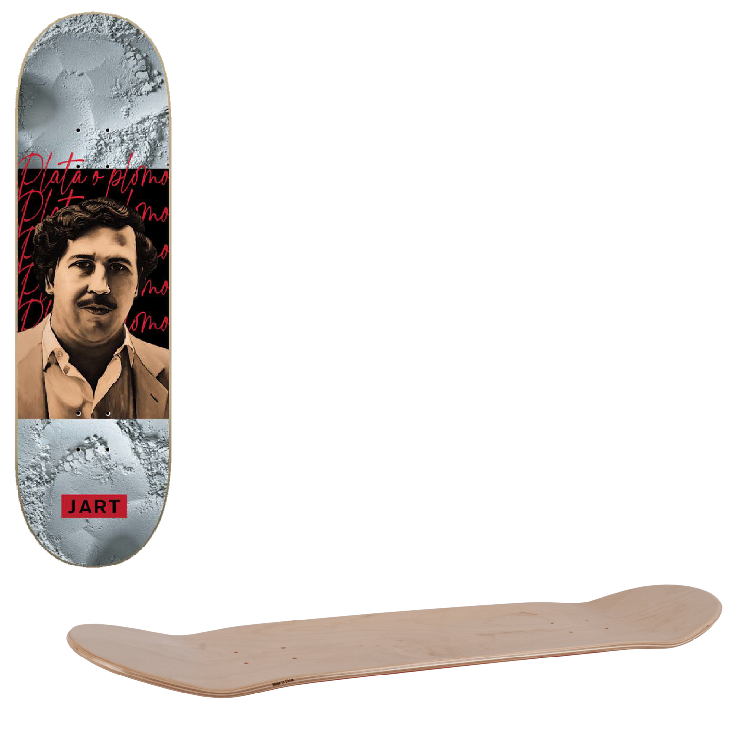 Jart Gangs Skateboard Deck - Escobar 8"