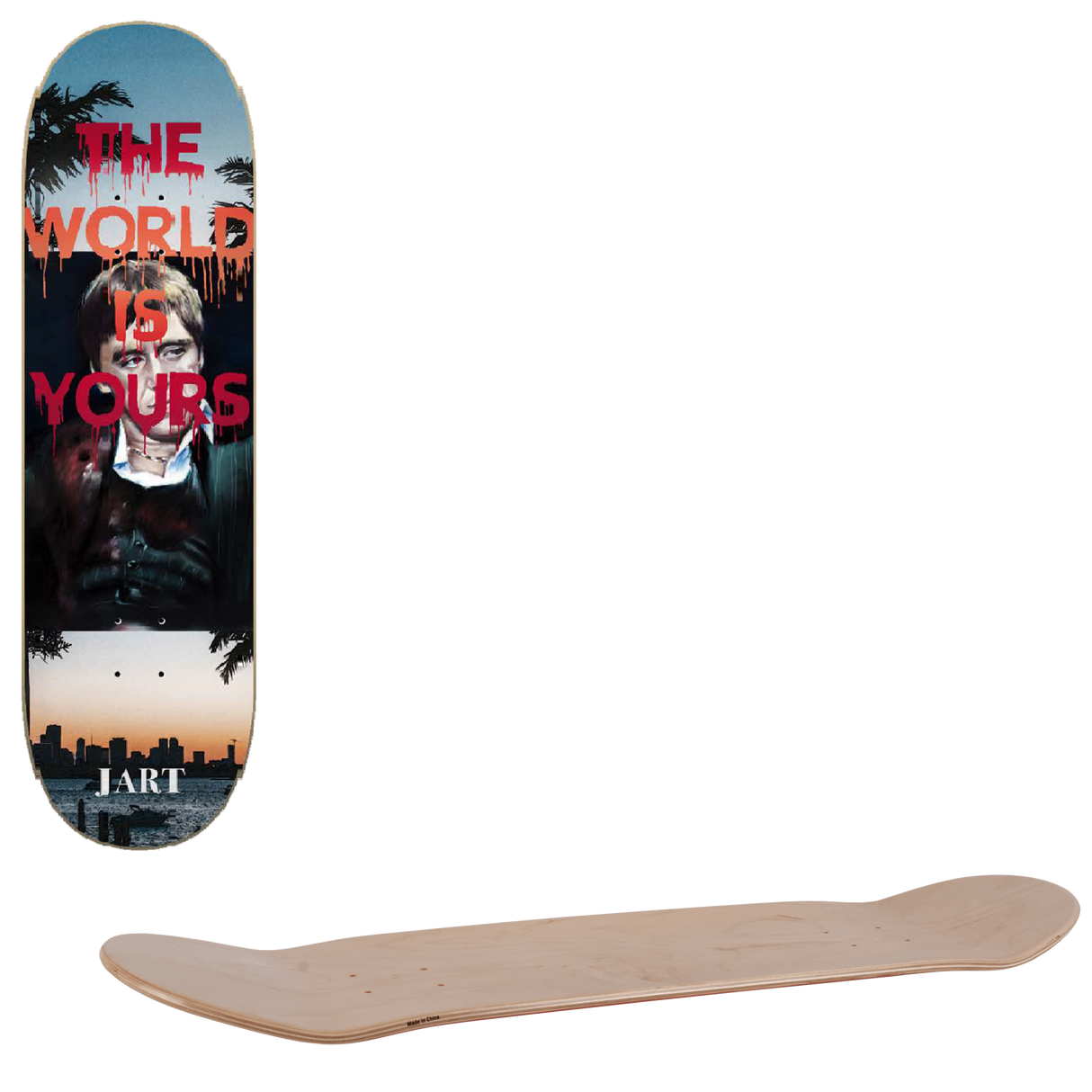 Jart Gangs Skateboard Deck - Montana 8"
