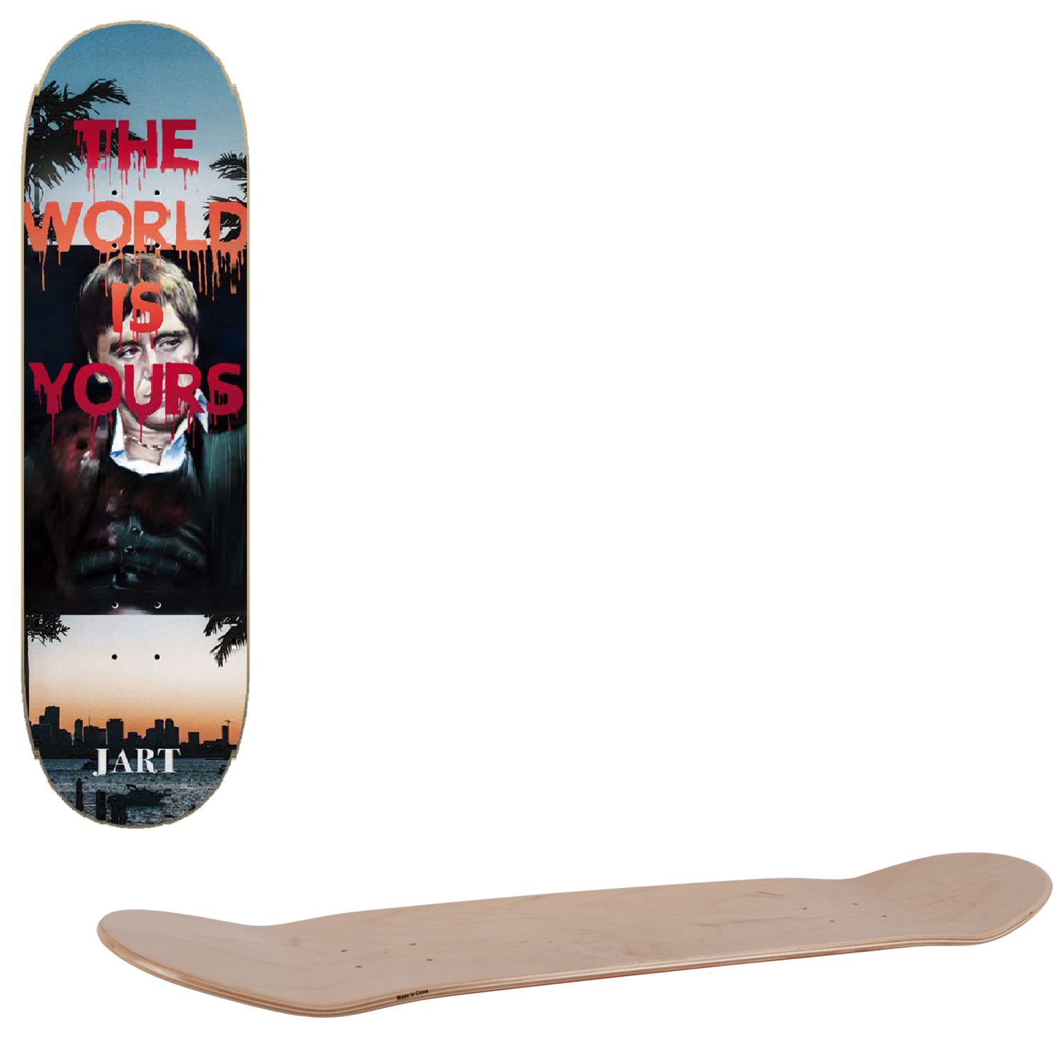 Jart Gangs Skateboard Deck - Montana 8"
