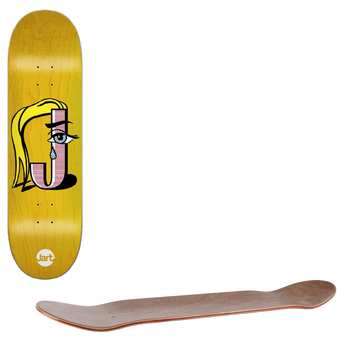 Jart Pop Jart Skateboard Deck - 8"
