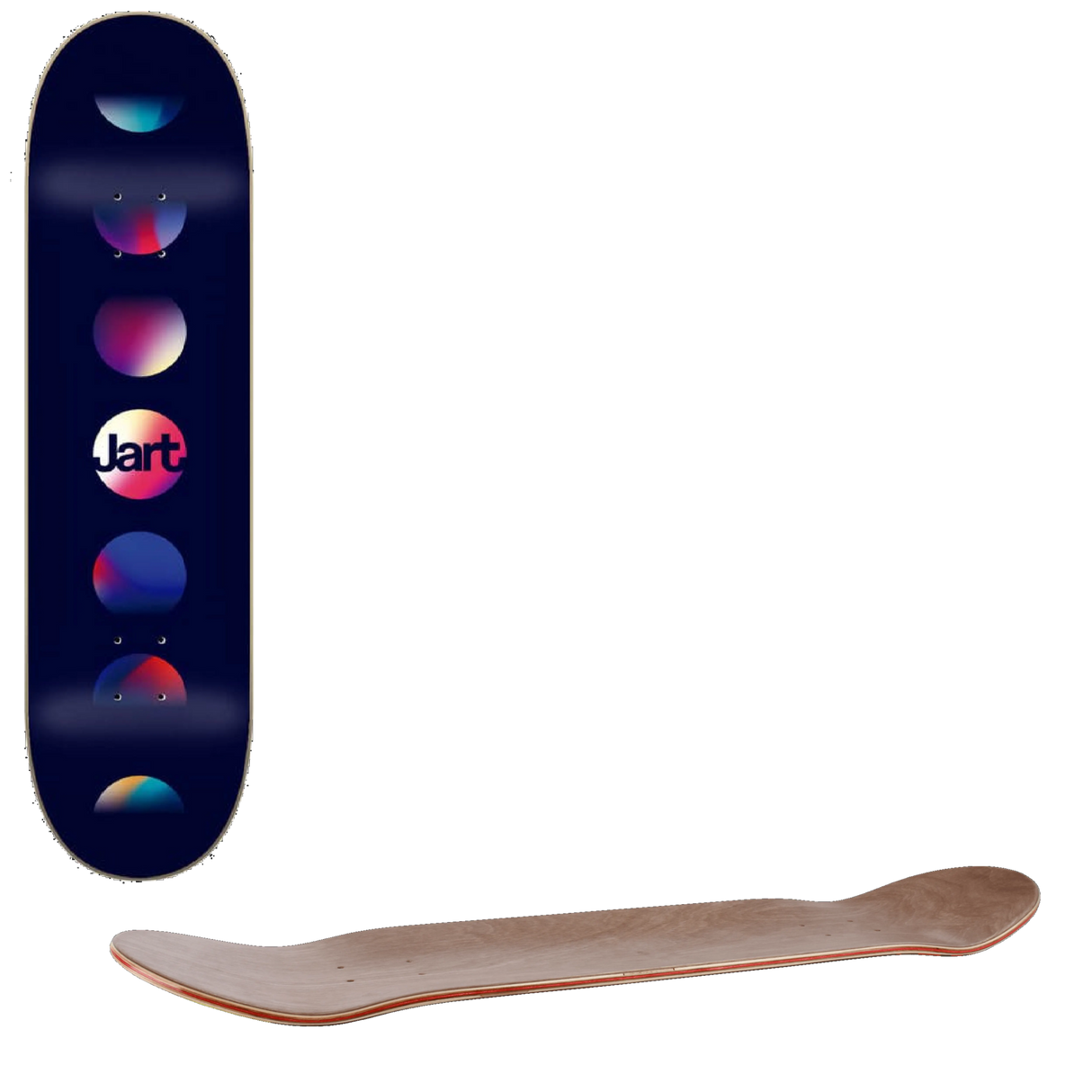 Jart Twilight Skateboard Deck - 8.25''