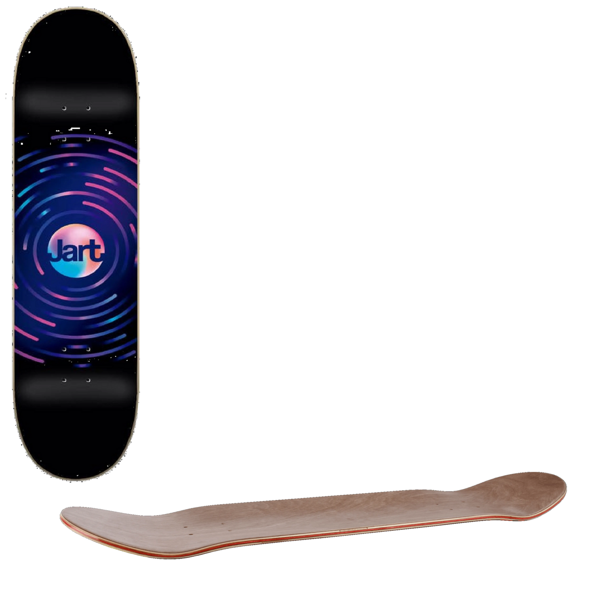 Jart Twilight Skateboard Deck - 8''