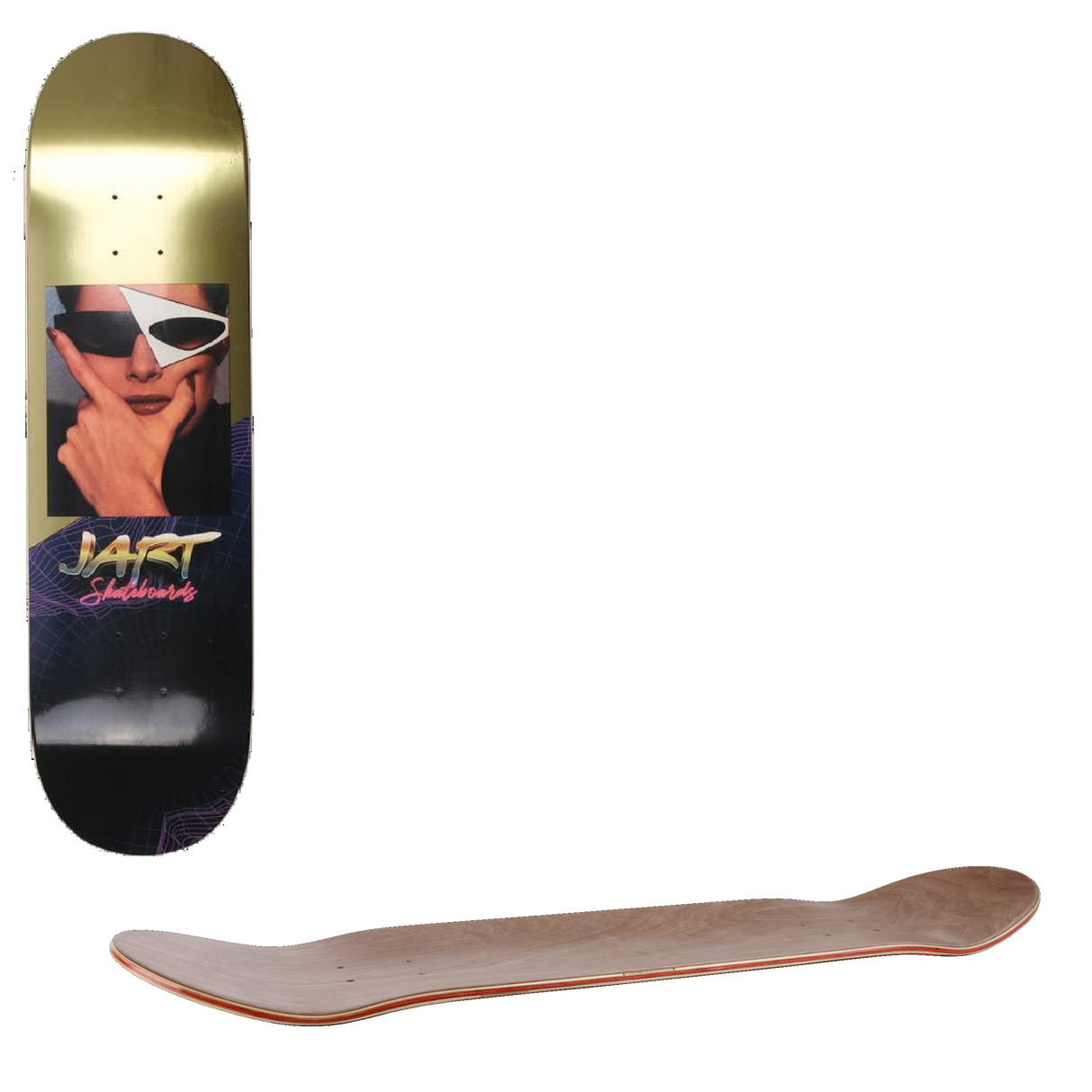 Jart Eighties Skateboard Deck - 8.25''