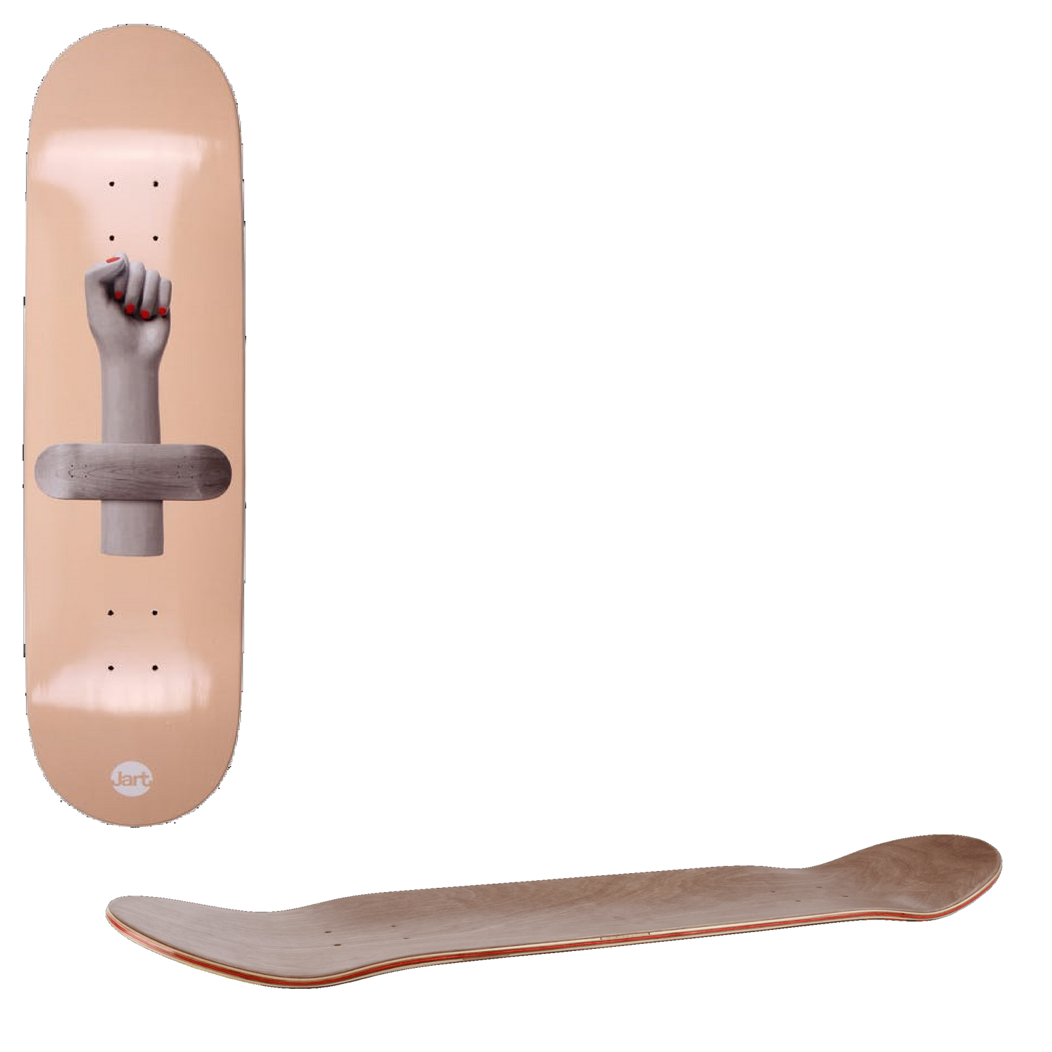 Jart We Can Do It Skateboard Deck - 8.25''