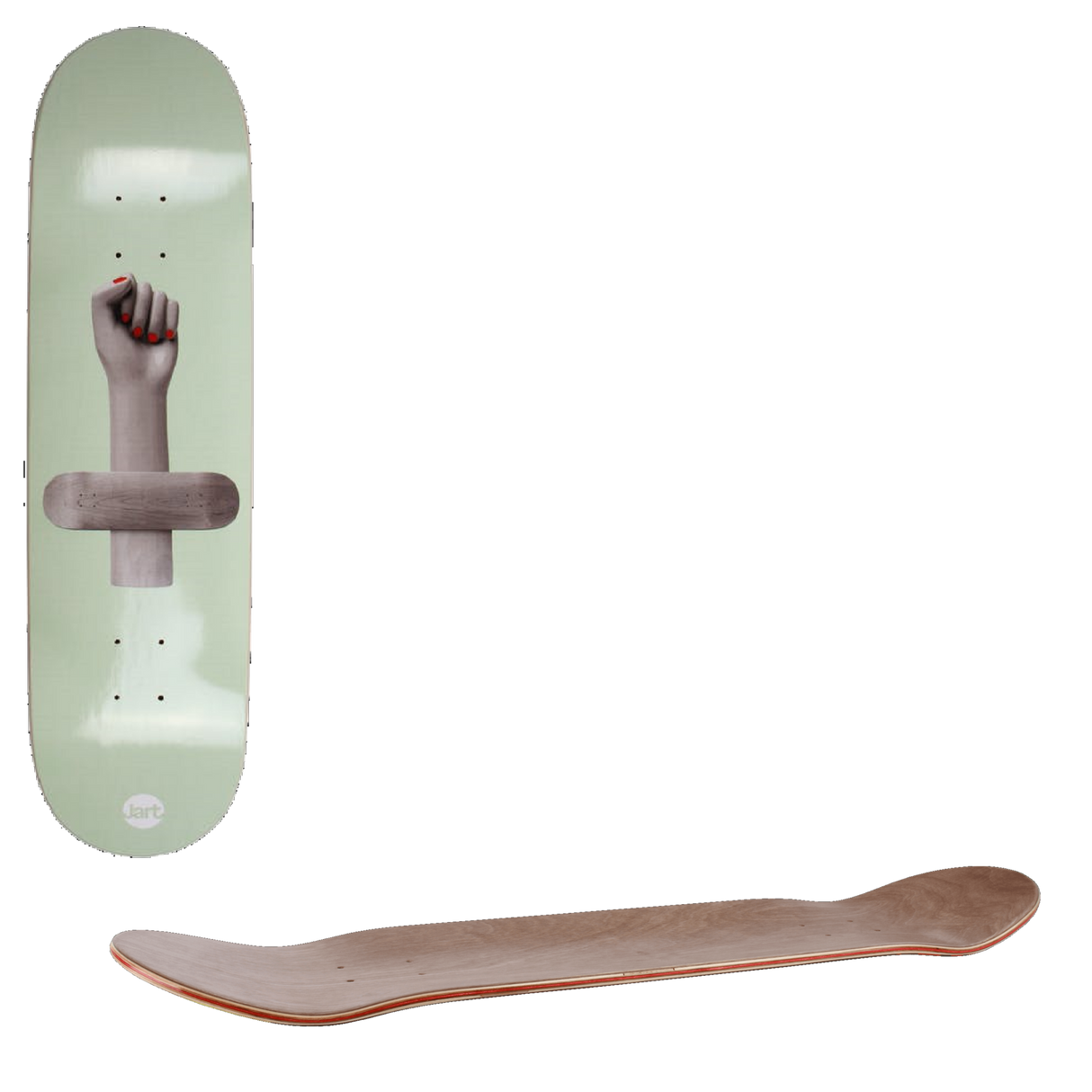 Jart We Can Do It Skateboard Deck - 8.375''