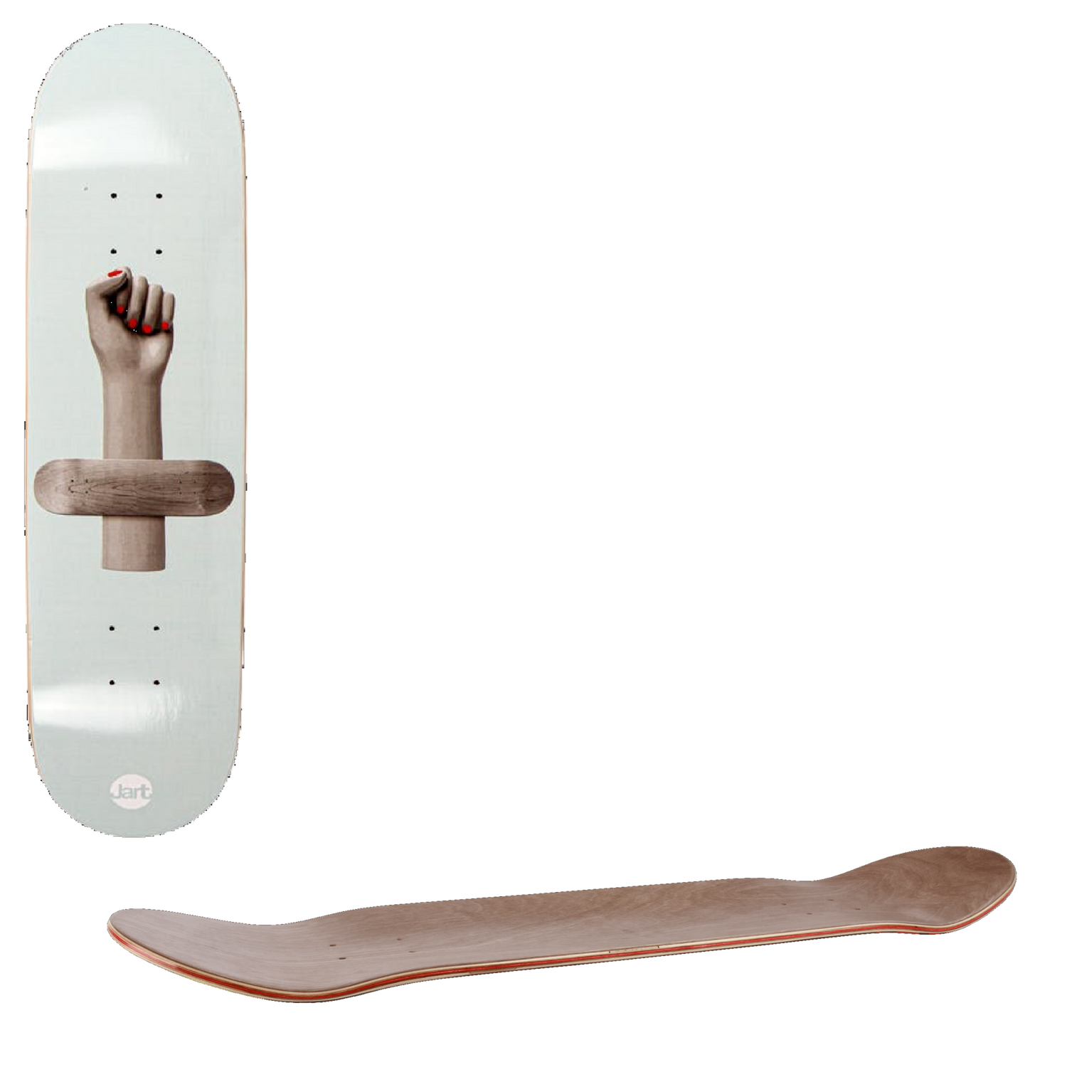 Jart We Can Do It Skateboard Deck - 8''