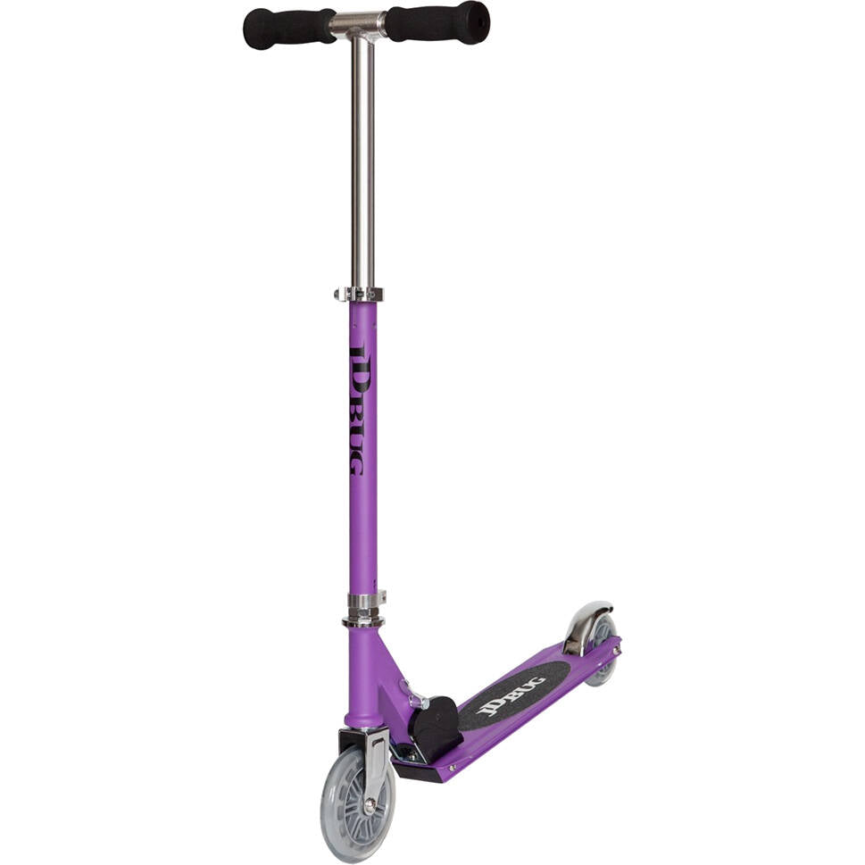 JD Bug Junior Street Folding Scooter - Matt Purple