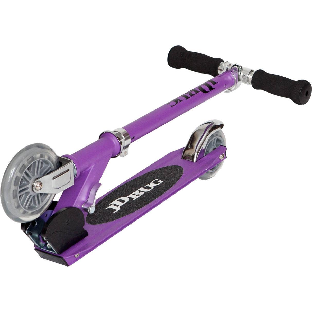 JD Bug Junior Street Folding Scooter - Matt Purple