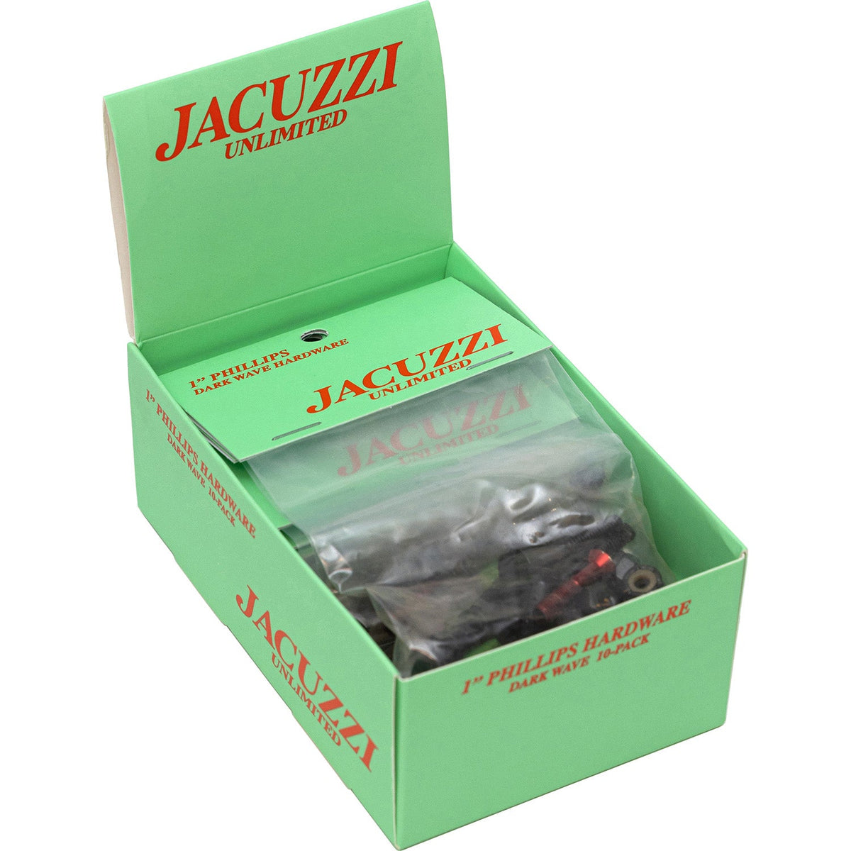 Jacuzzi Unlimited Dark Wave Phillips Skateboard Truck Bolts - 1"