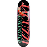 Jacuzzi Unlimited Koi Logo Skateboard Deck - Black 8.5"