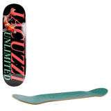 Jacuzzi Unlimited Koi Logo Skateboard Deck - Black 8.25"