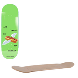 Jacuzzi Unlimited Hot Dog Heaven Skateboard Deck - Berry 8.25"