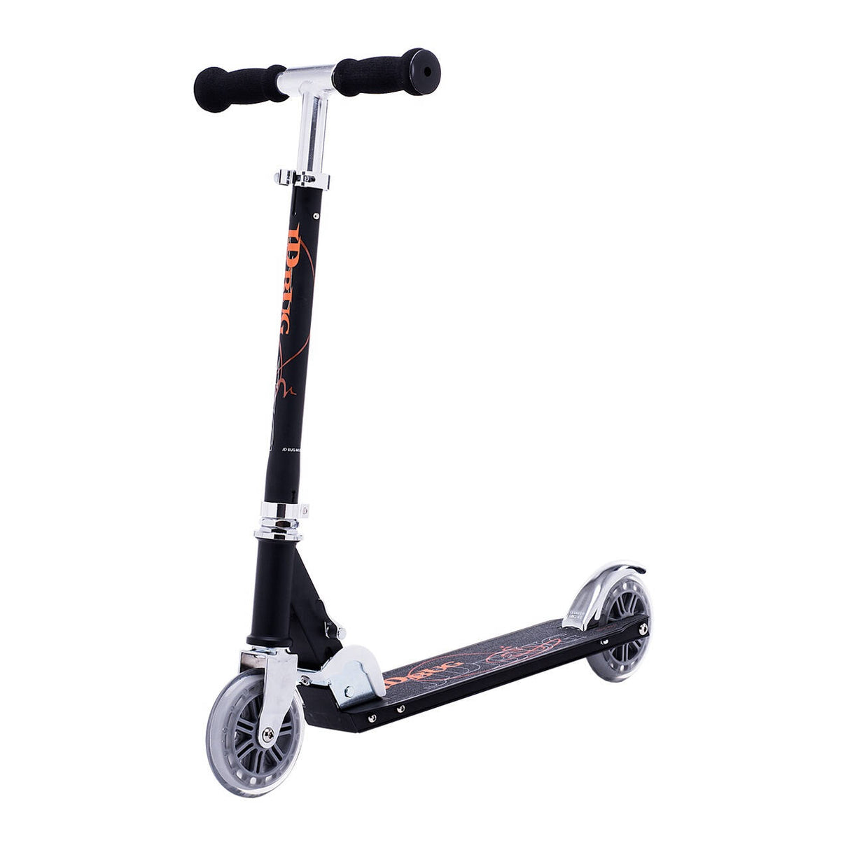JD Bug Classic Street 120 Folding Scooter - Matt Black