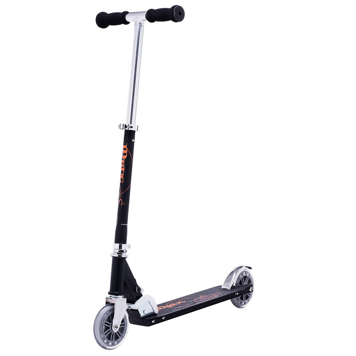 JD Bug Classic Street 120 Folding Scooter - Matt Black