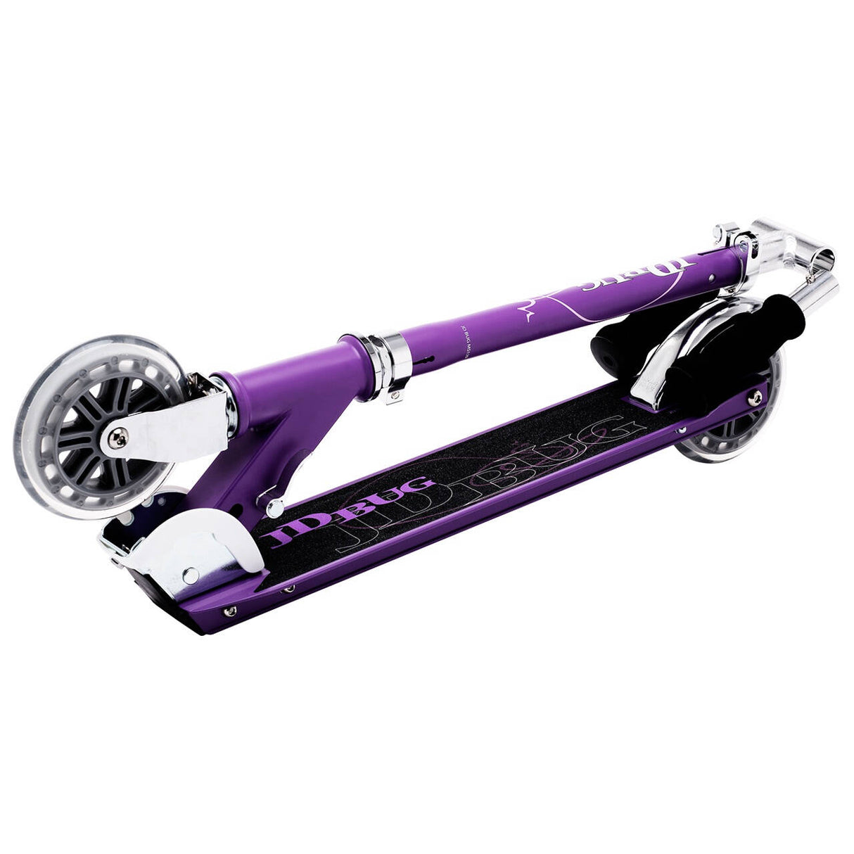 JD Bug Classic Street 120 Folding Scooter - Matt Purple