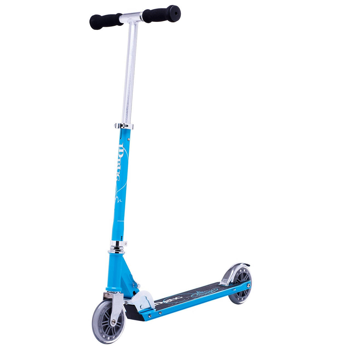 JD Bug Classic Street 120 Folding Scooter - Sky Blue