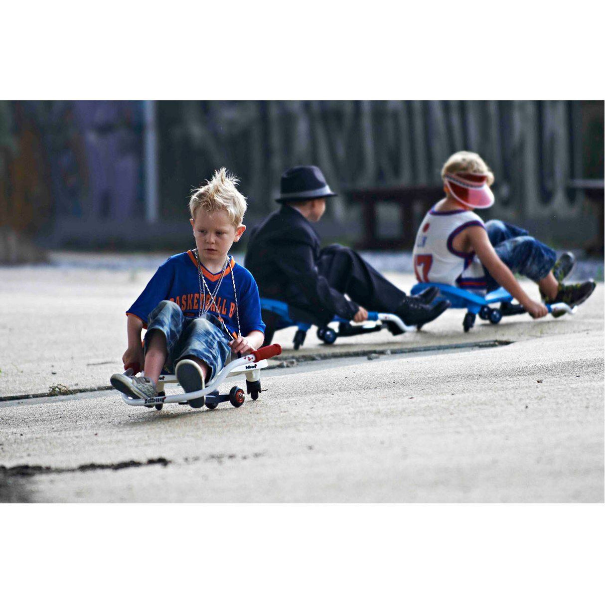 JD Bug Kids Swayer Balance Board - White/Red