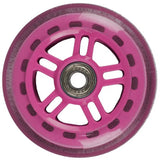 JD Bug Original Street 100mm Scooter Wheels - Pink w/Bearings