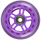 JD Bug Original Street 100mm Scooter Wheels - Purple w/Bearings