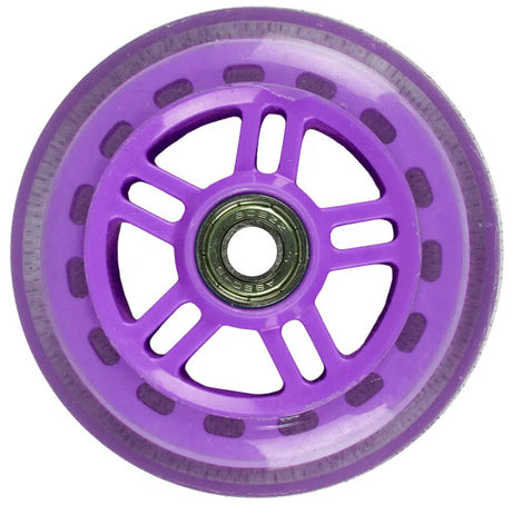 JD Bug Original Street 100mm Scooter Wheels - Purple w/Bearings