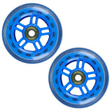 JD Bug Original Street 100mm Scooter Wheels - Reflex Blue w/Bearings