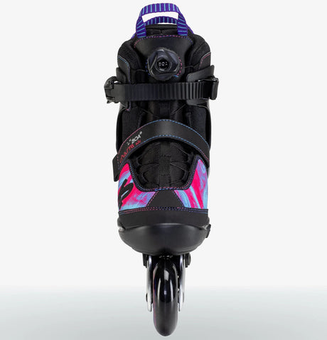 K2 Charm Boa Alu Adjustable Inline Skates - Black/Purple